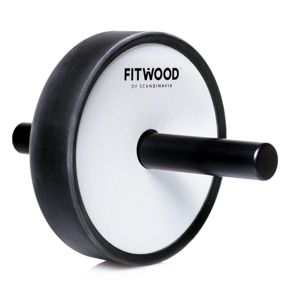FitWood Kjerag Ab Wheel i björkträ med svarta aluminiumhandtag