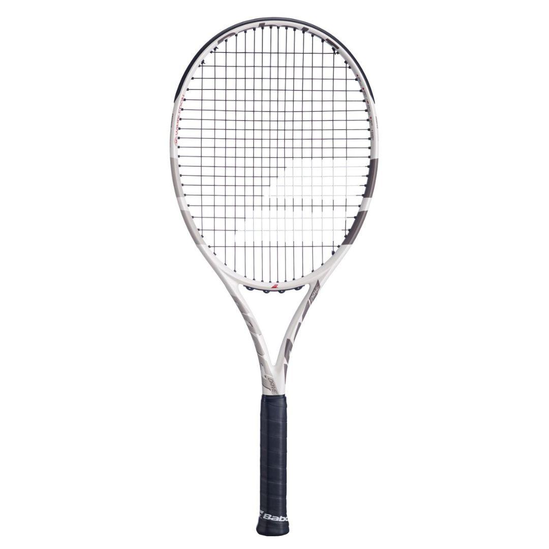 Babolat Boost Wimbledon 2026 tennisracket i vitt och mörkblått