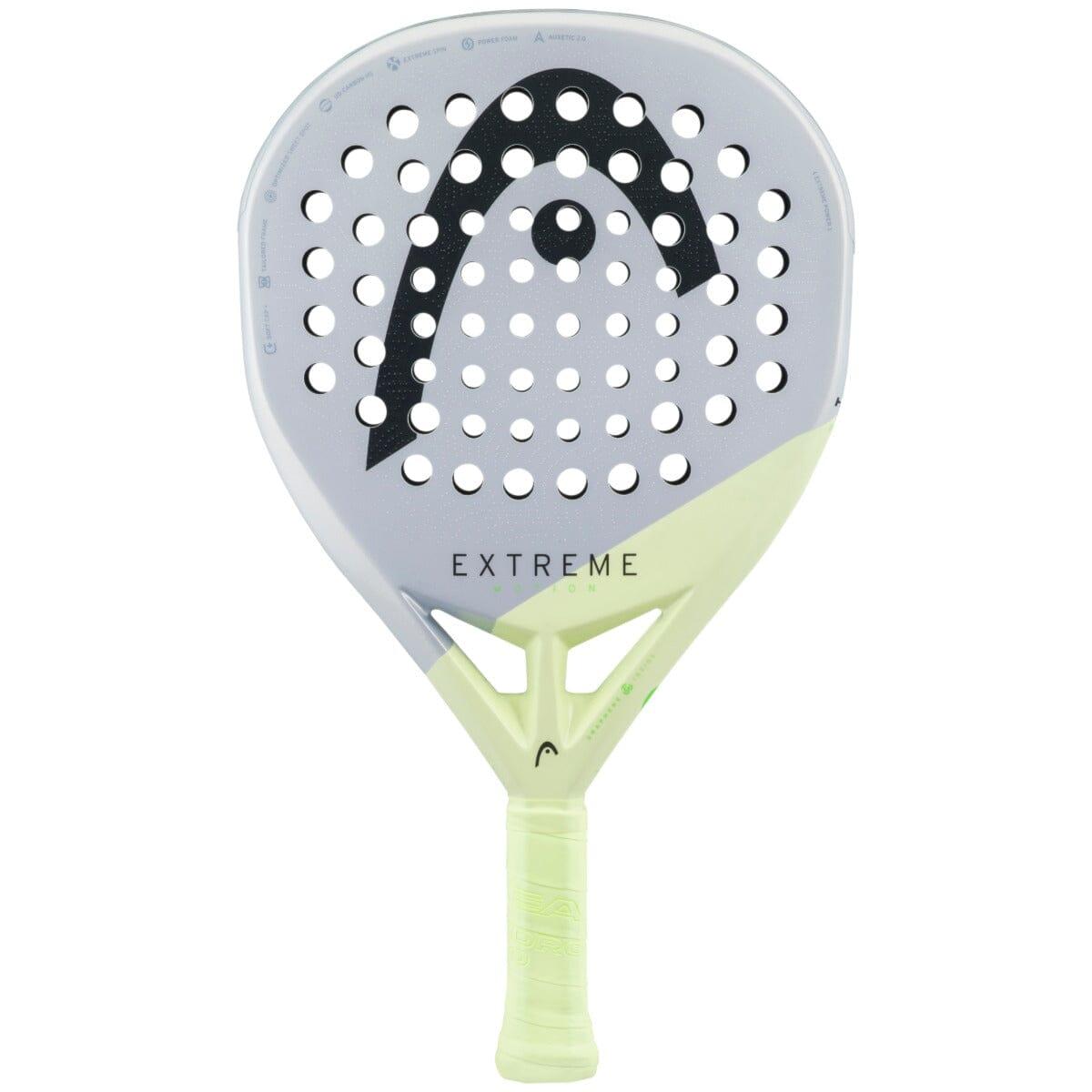 HEAD Extreme Motion 2026 padelracket i silver och limegrönt