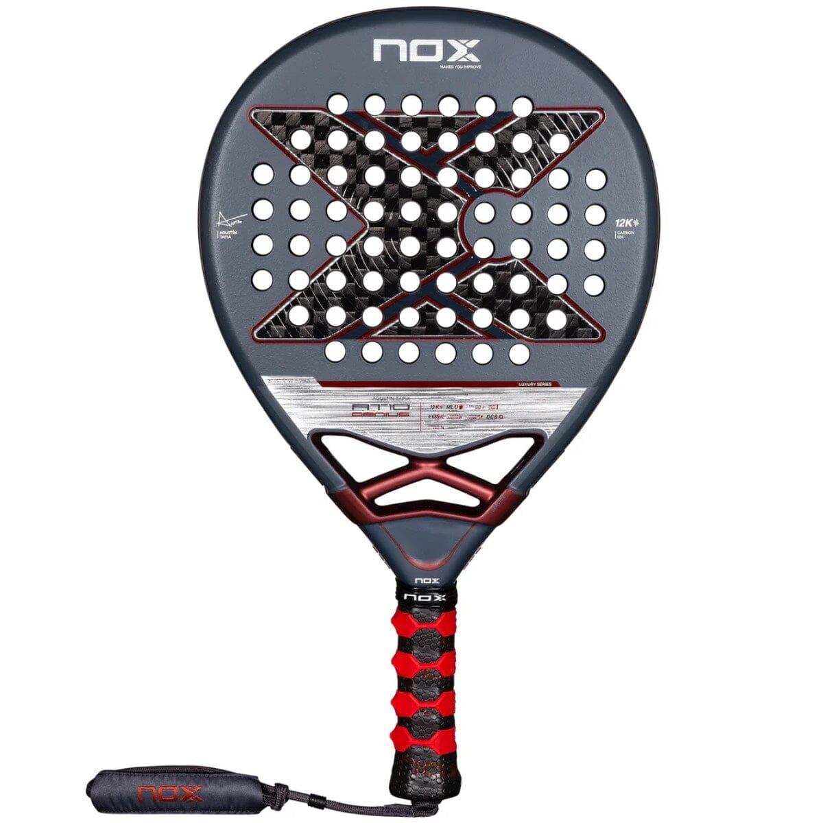 NOX AT10 Genius 12K by Agustín Tapia 2025 padelracket i svart