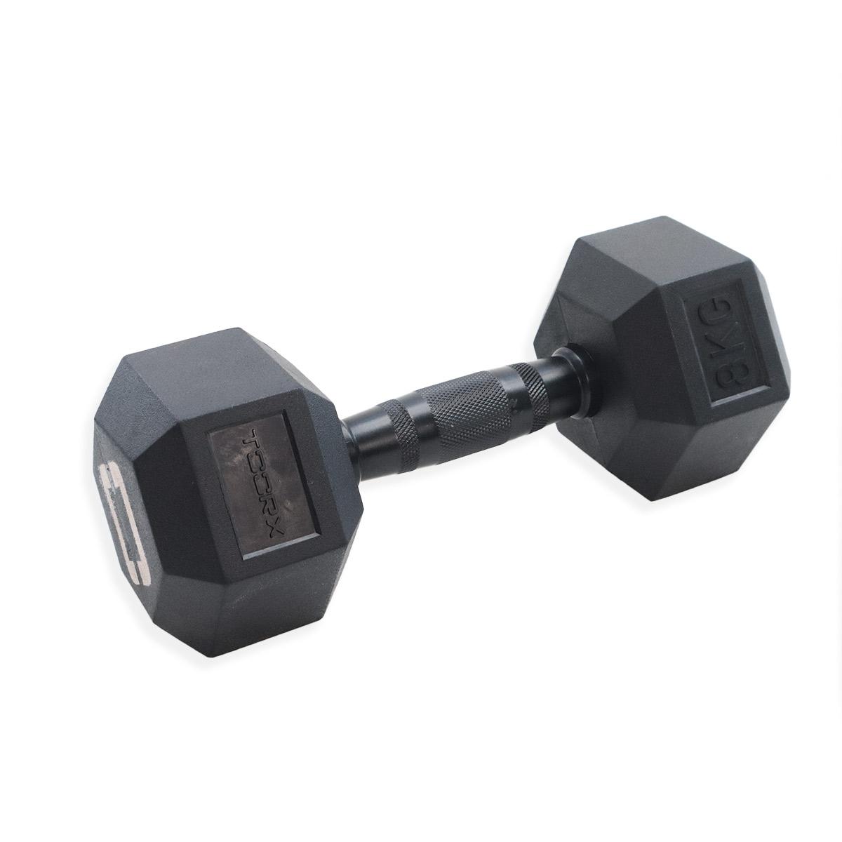 Toorx Pro Hexagon Hantel 10 kg från Fitnessshopen
