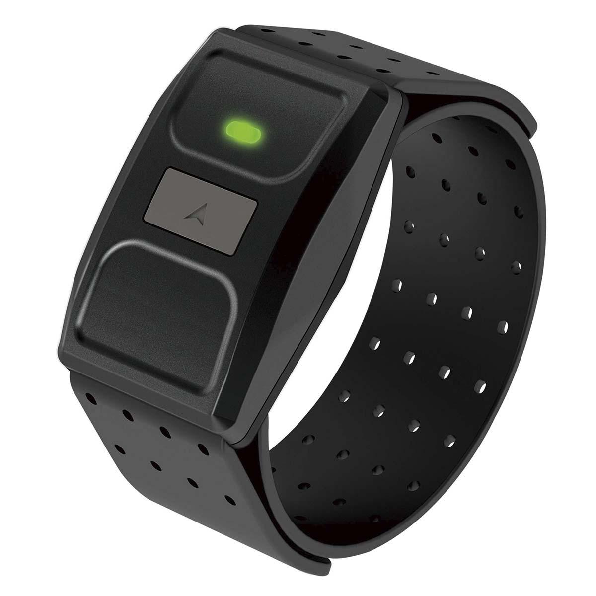 Tunturi Digital Pulsmätare Armband svart på vit arm