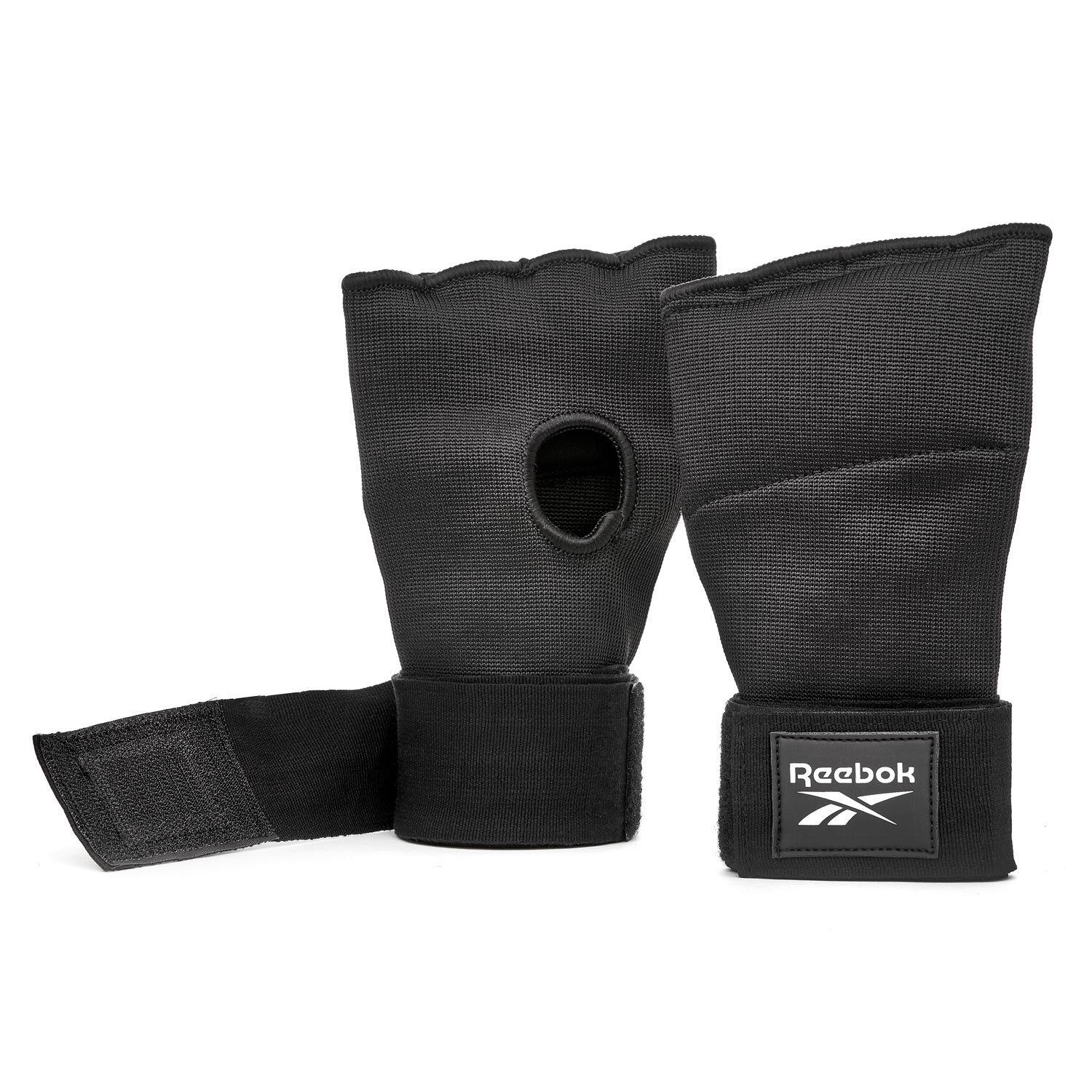 Reebok Pro Quick Wraps svarta handledslindor för gym och boxning