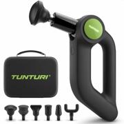 Tunturi Pro MG70 Massagepistol i svart med roterande huvud