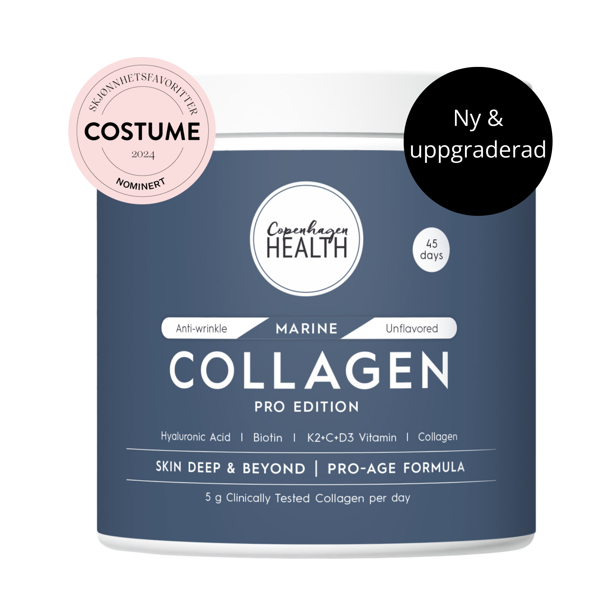 Copenhagen Health Marine Collagen Pro Edition 45 dagar