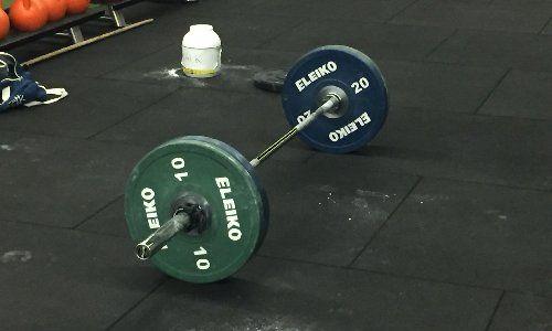 ErgoFloor ErgoTile Quad gummiplattor 25 mm svart premium gymgolv från Apuls24