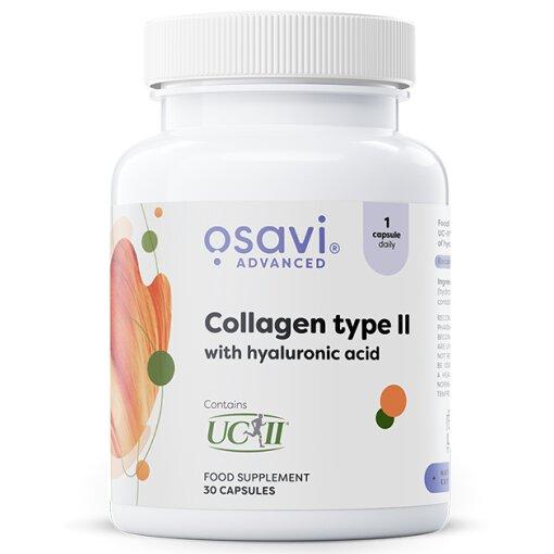 Osavi Kollagen Typ II med Hyaluronsyra 30 kapslar