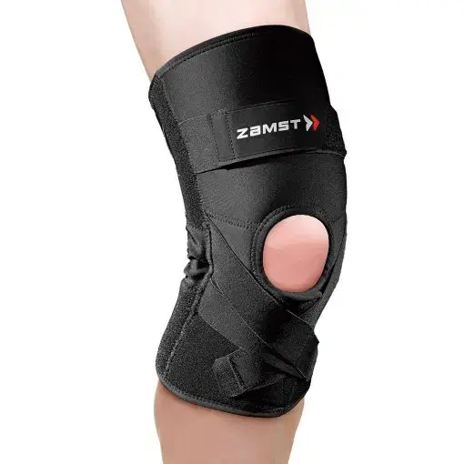 Zamst ZK Protect knästöd med Regin-skenor och dubbelt X-Strap-system