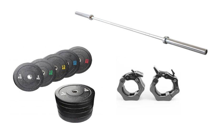 Odin High Impact Bumper Plates Skivstångsset 50 kg