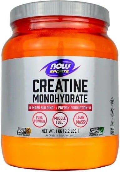 NOW Foods Kreatinmonohydrat rent pulver 1000 g