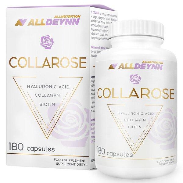 Allnutrition AllDeynn Collarose burk med 180 kollagenkapslar