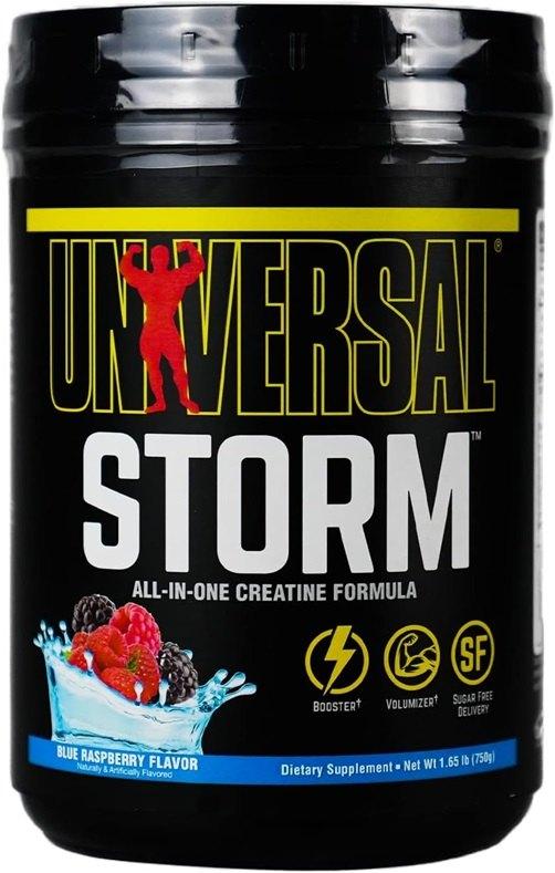 Universal Nutrition Storm Blå Hallon kreatinmatris 750 g