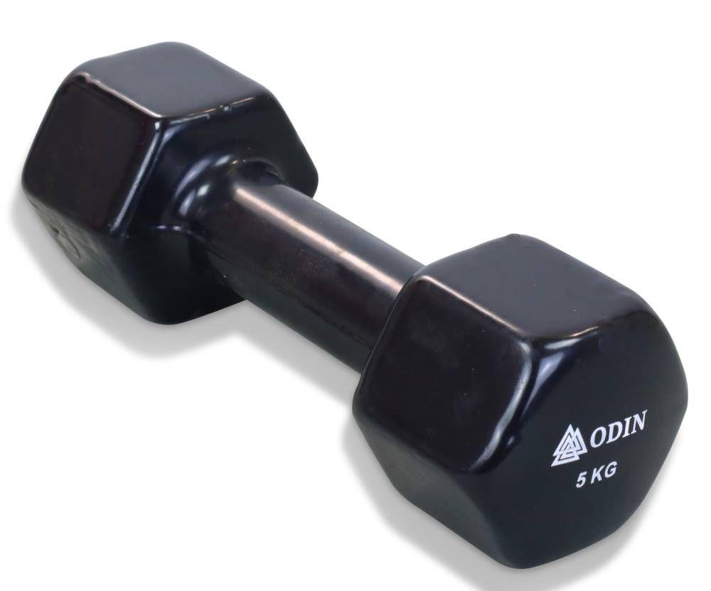 Odin Vinyl Hex Hantel 5 kg från Apuls24