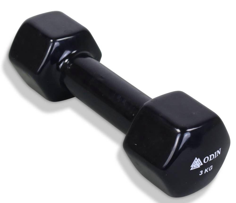 Odin Vinyl Hex Hantel 3 kg från Apuls24