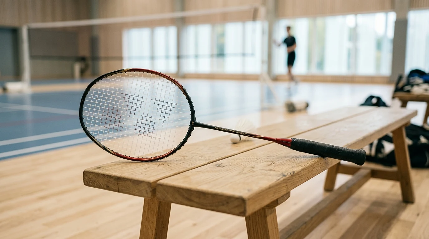Badmintonracket illustrerad som badminton hos Pulsverk